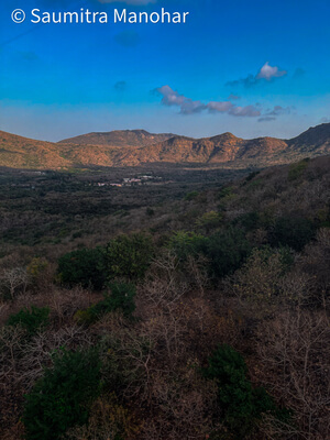 View from the Ropeway at Girnar